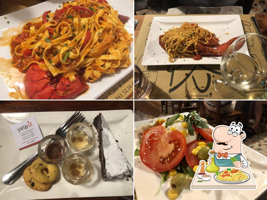 Cibo al Trattoria Al Gazzettino