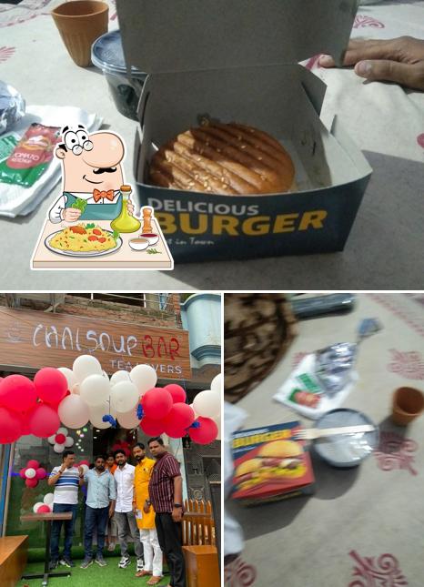 Food at chai soup bar