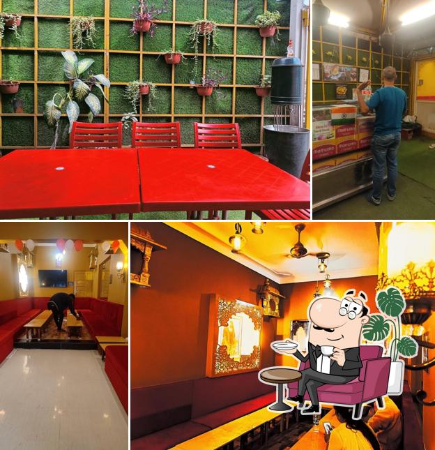 The interior of Nx Malhotra restaurant