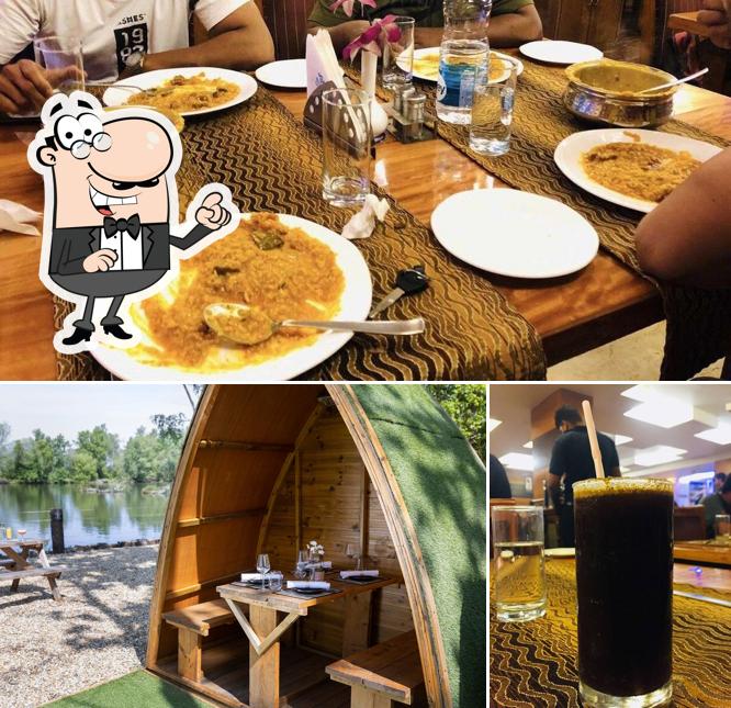 The picture of interior and beer at Pan Asia