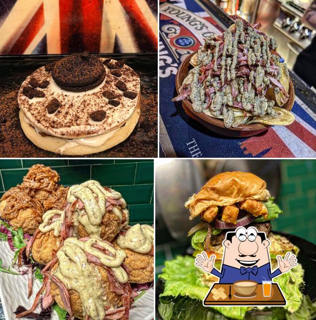 Panino con maiale stirato al Sober Public House