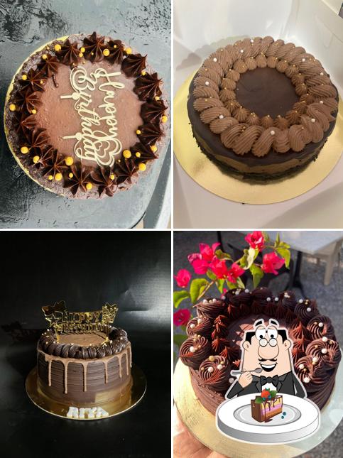 Chocolate cake at Bakery By Balance