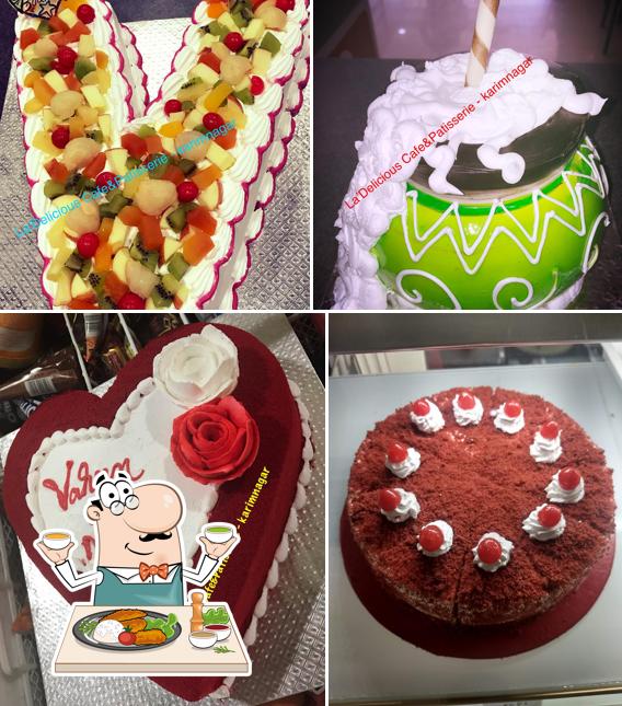 Food at La'Delicious Bakery and Cafe