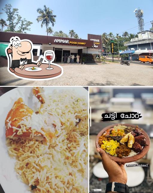 The photo of food and exterior at AMMAR FOOD COURT
