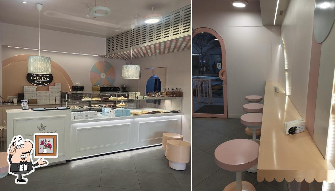 The interior of Harley's Fine Baking - Madhapur