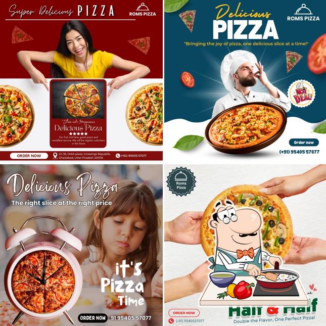 Paella at Roms Pizza