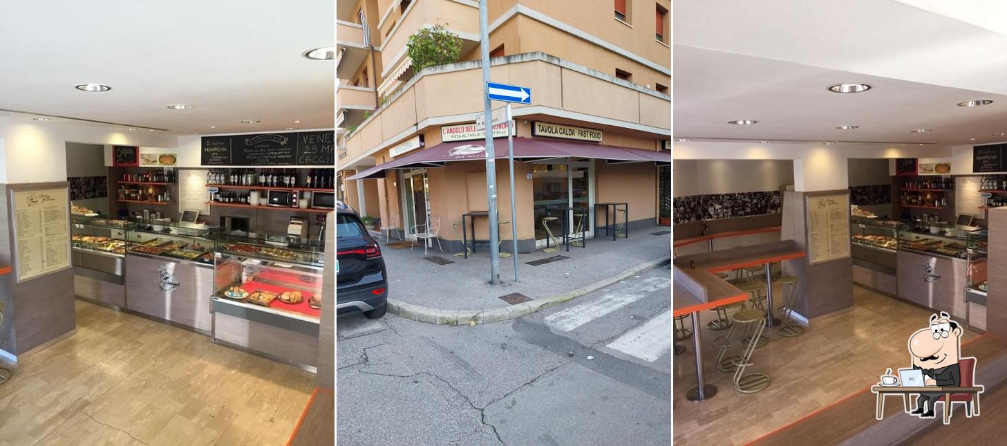 Gli interni di L'Angolo da Vito Pizzeria Rosticceria