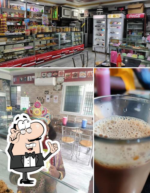 The restaurant's interior and beverage