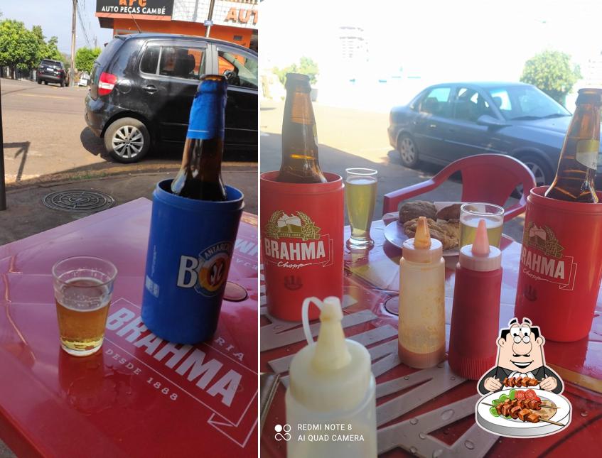 Platos en Serginho's Bar