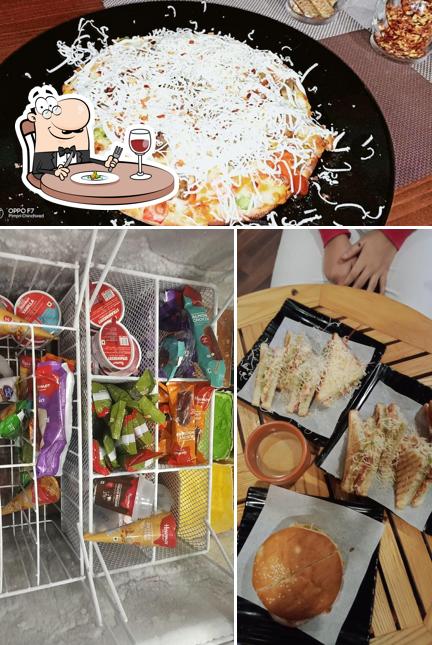 Food at The Grand Cafe