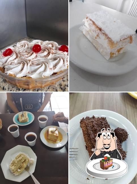 Bolo de chocolate em Doceria Bruxelas