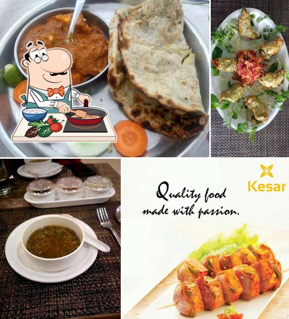 Chicken curry at Kesar Family Restaurant