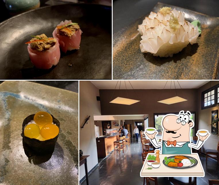 Platos en Nikko Sushi