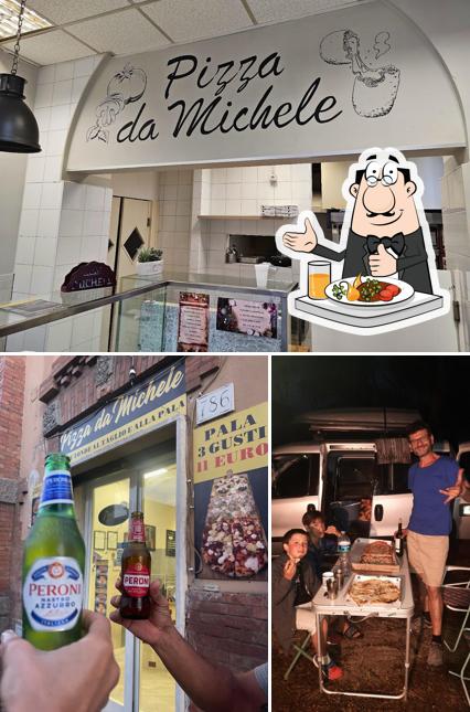 La cibo e interni del ristorante