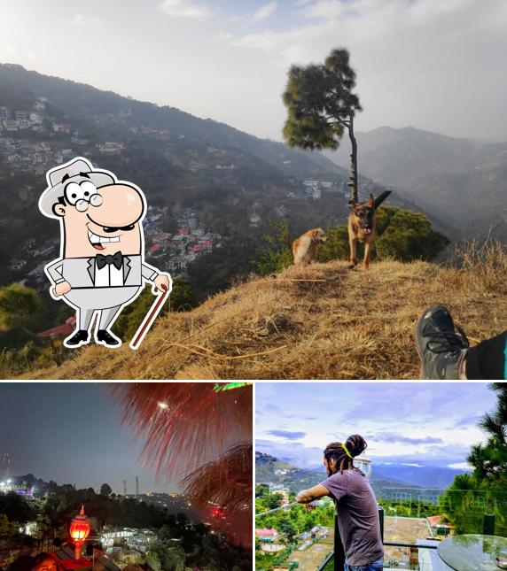 Enjoy the view outside Hotel Kasauli Regency