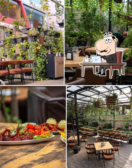 The interior of Lono Tropical Lounge