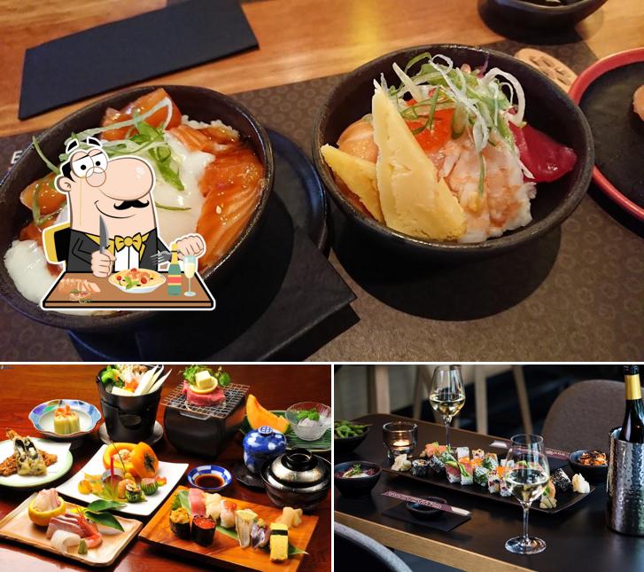 La foto di cibo e vino da Yooji's Seefeld