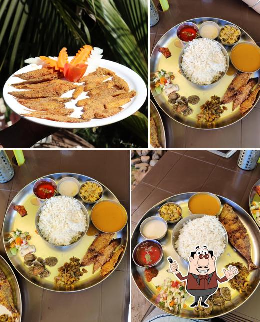 Meals at Ruchik Jiya's Roo_Chik Restaurant with Bar (Goan Home Made Food & Speciality in Goan Thali)
