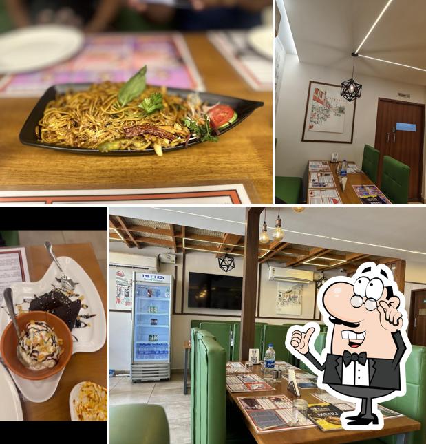 The interior of THE ROY Fine Dine Restaurant