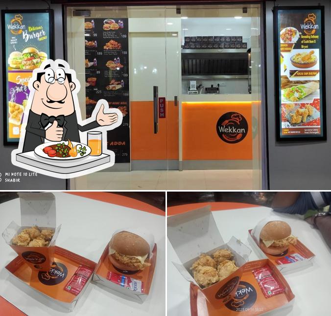 The restaurant's food and interior