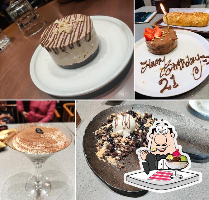 Enjoy one of the sweet dishes