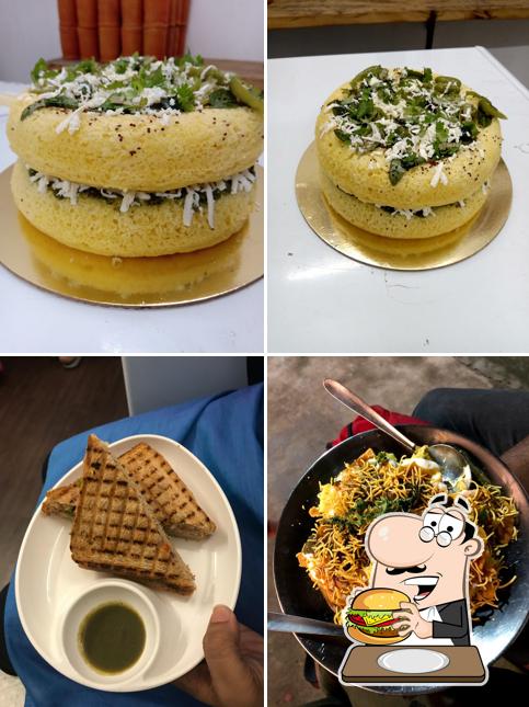 Order a burger at Ayusla Café