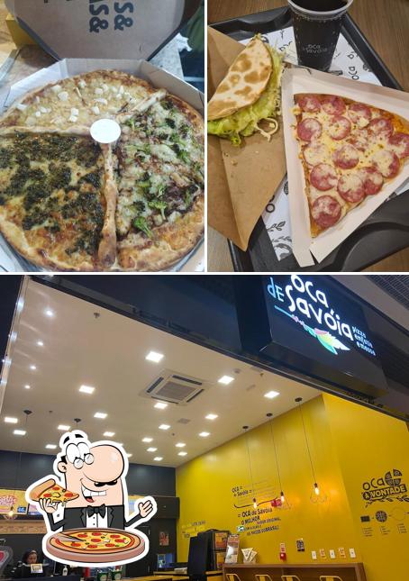 Peça pizza no Oca de Savóia