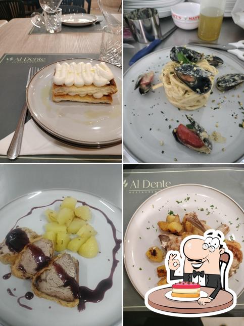 Cheesecake al Al dente restaurant