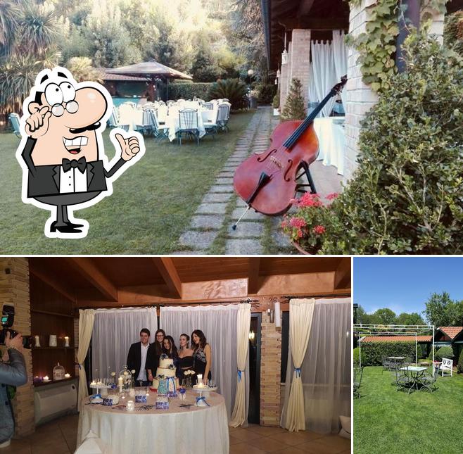 Chale Primavera si caratterizza per la interni e tavolo da pranzo