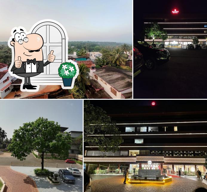 The exterior of MAGNET HOTEL KANNUR