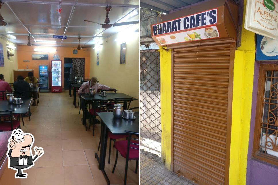 The interior of New Bharat Cafe