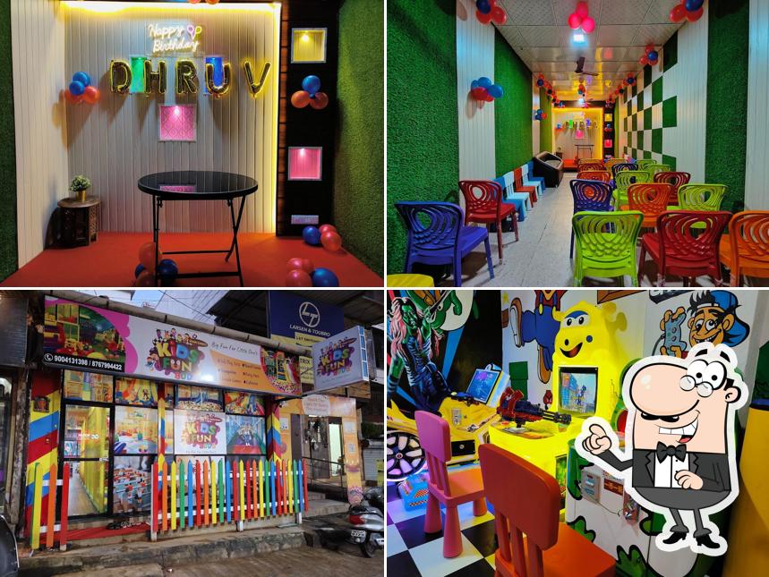 Among different things one can find interior and exterior at RIDDHI SIDDHIS KIDS FUN ADDA