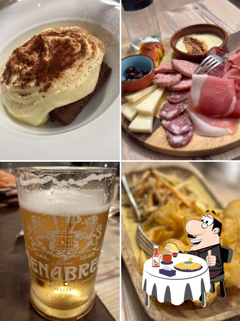 Piatto di formaggi al Ristorante Sottosopra