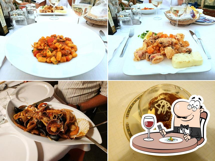 Platti al Ristorante La Sgura