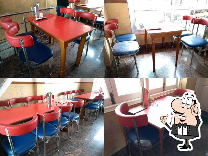 The interior of Snow View Restaurant