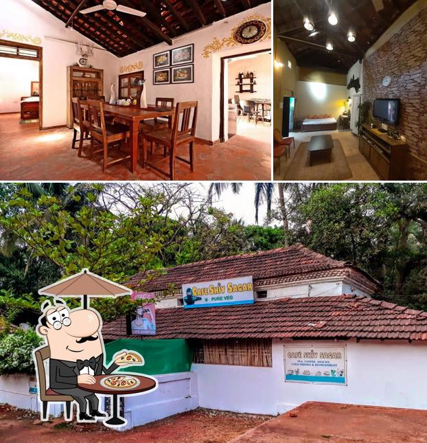 The exterior of Cafe Shiv Sagar