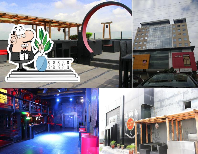 The exterior of Dragon Club