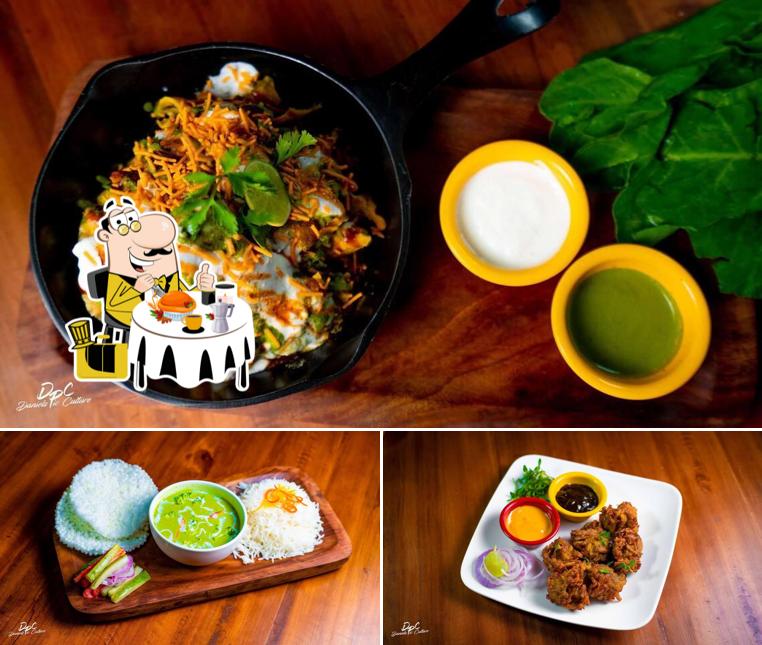 Food at Offline Cafe Lucknow