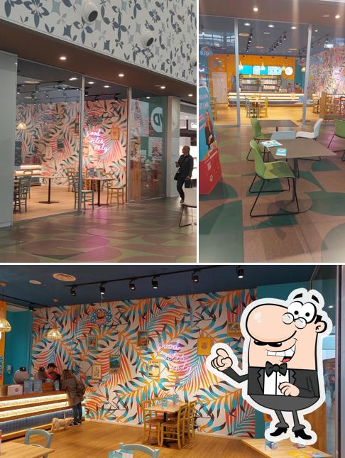 Gli interni di Poke Sun Rice