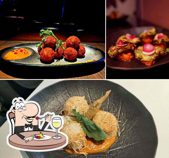 Food at White Charcoal Fine Dine