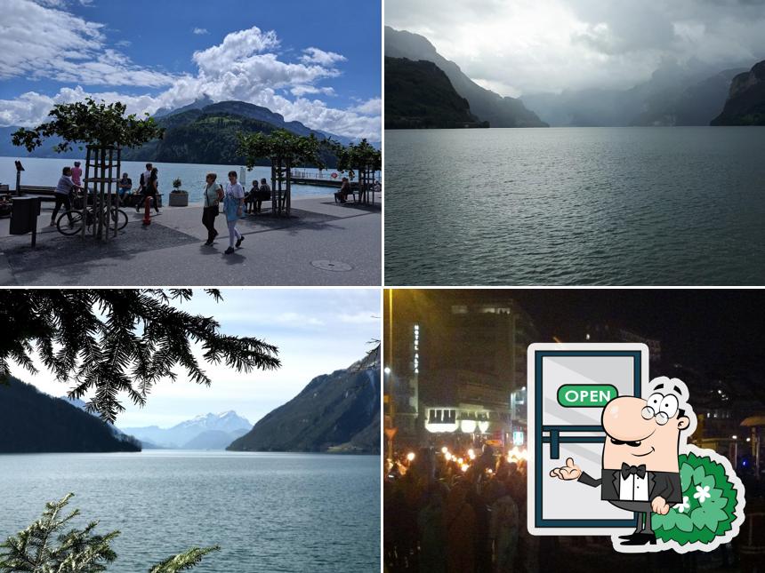 Goditi la vista dall'area esterna di Quai 2