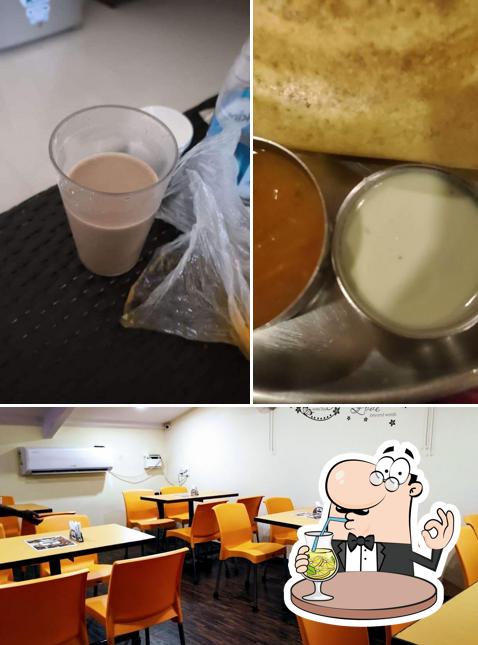 Cafe Sai Sadanand is distinguished by drink and interior