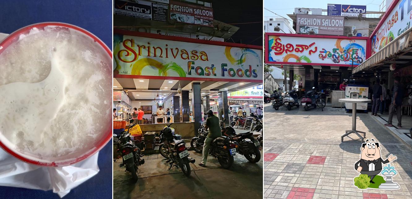 The exterior of Srinivasa fast foods