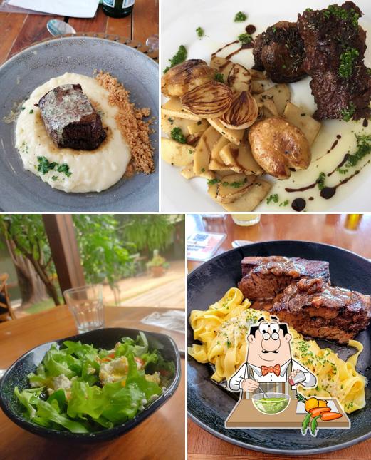 Salada de algas em Viela Gastronômica