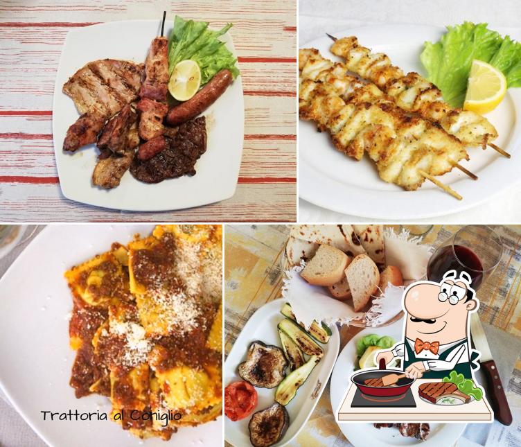 Ordina pasti a base di carne dal menu