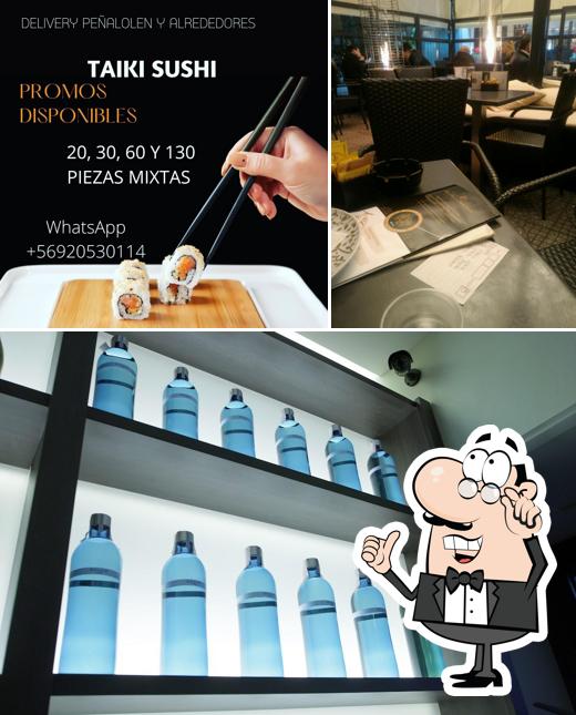 Questa è la foto che raffigura la interni e bevanda di Taiki Sushi