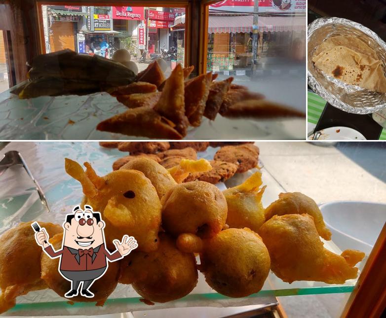 Food at Tea Time Cafe