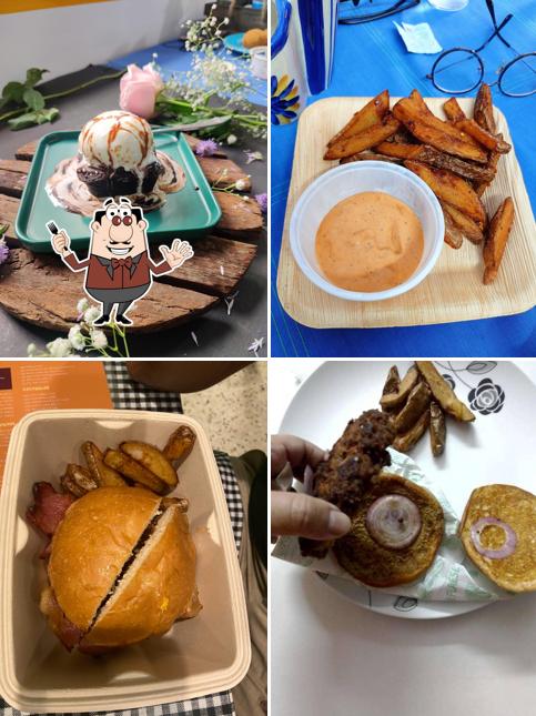 Food at The Burger Shop