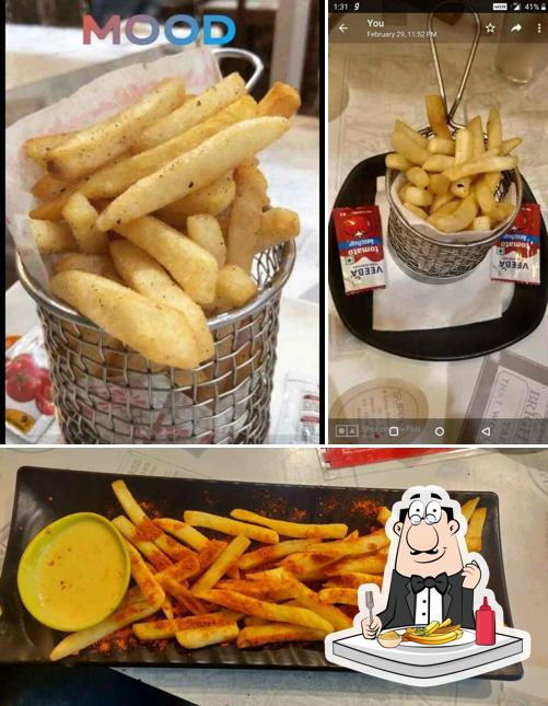 Order French-fried potatoes at The Chocolate Room