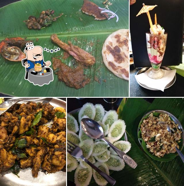 Meals at Anjappar Chettinad Restaurant